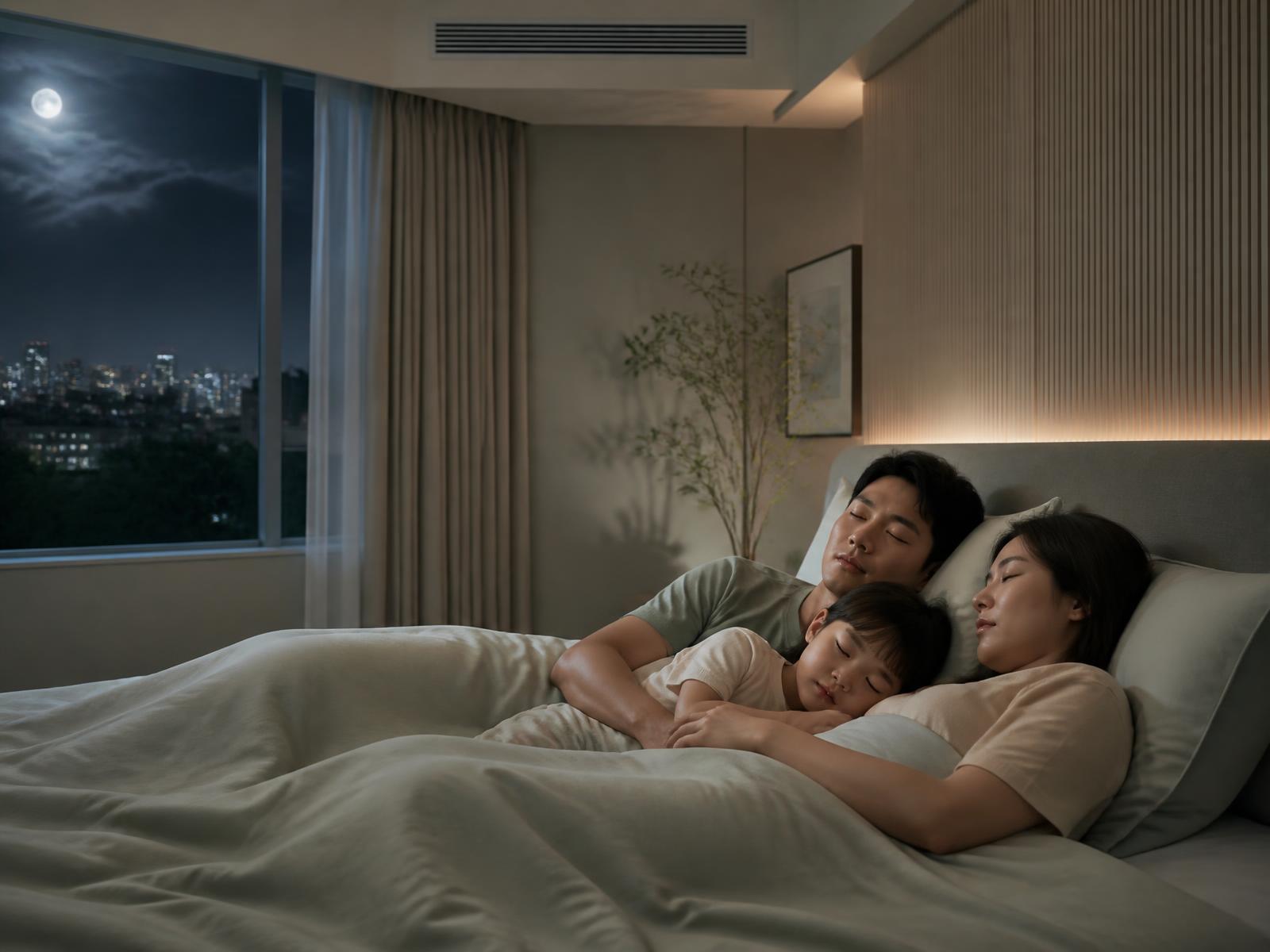 A calm Singapore interior reflecting Pico X Health's focus on healthier indoor airflow